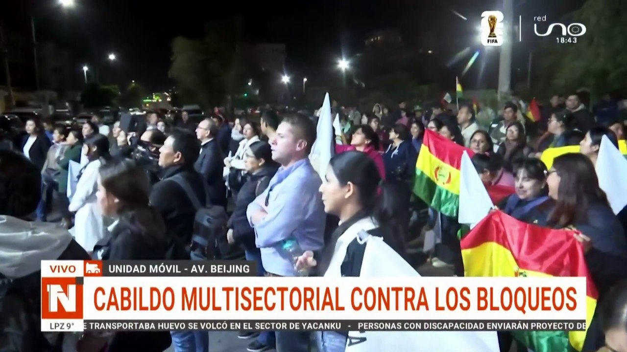 PIDEN LEVANTAR BLOQUEOS CBBA