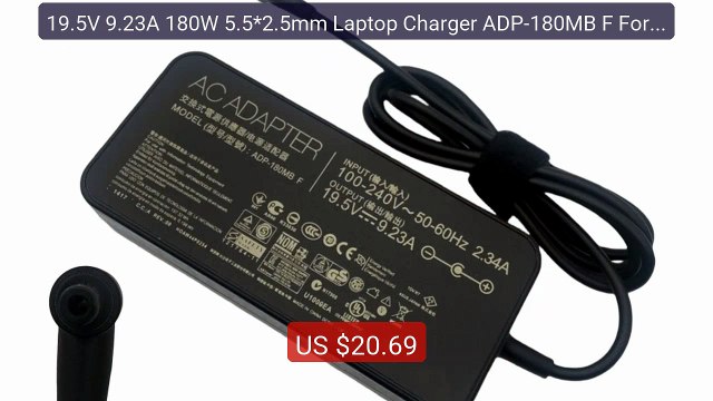19.5V 9.23A 180W 5.5*2.5mm Laptop Charger ADP-180MB F For Asu... Amazing Value 2026 | Must Have!