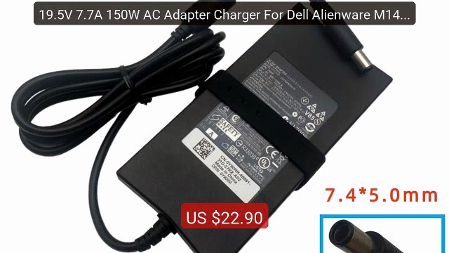 19.5V 7.7A 150W AC Adapter Charger For Dell Alienware M14X R2... Amazing Value 2026 | Must Have!