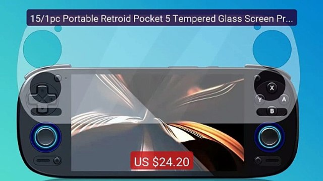 15/1pc Portable Retroid Pocket 5 Tempered Glass Screen Protect... Hot Deal 2026 | Limited Offer!