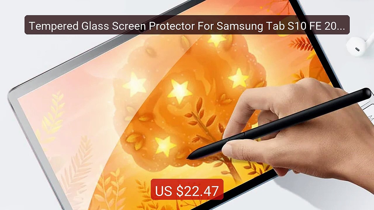 Tempered Glass Screen Protector For Samsung Tab S10 FE 2025 S9 FE ... -- Best Deal 2026 | Shop Now!