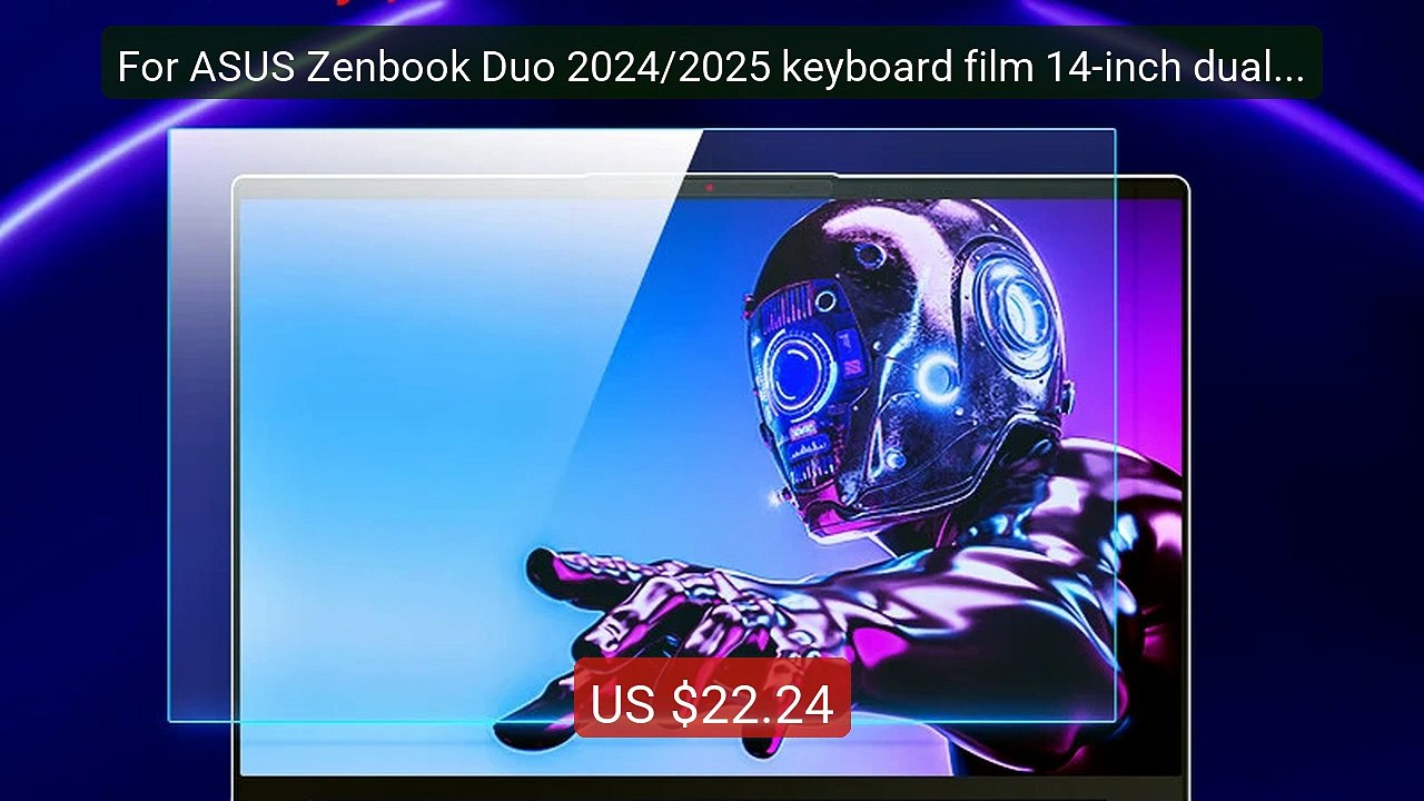 For ASUS Zenbook Duo 2024/2025 keyboard film 14-inch dual-s... -- Top Pick 2026 | Unbeatable Price!