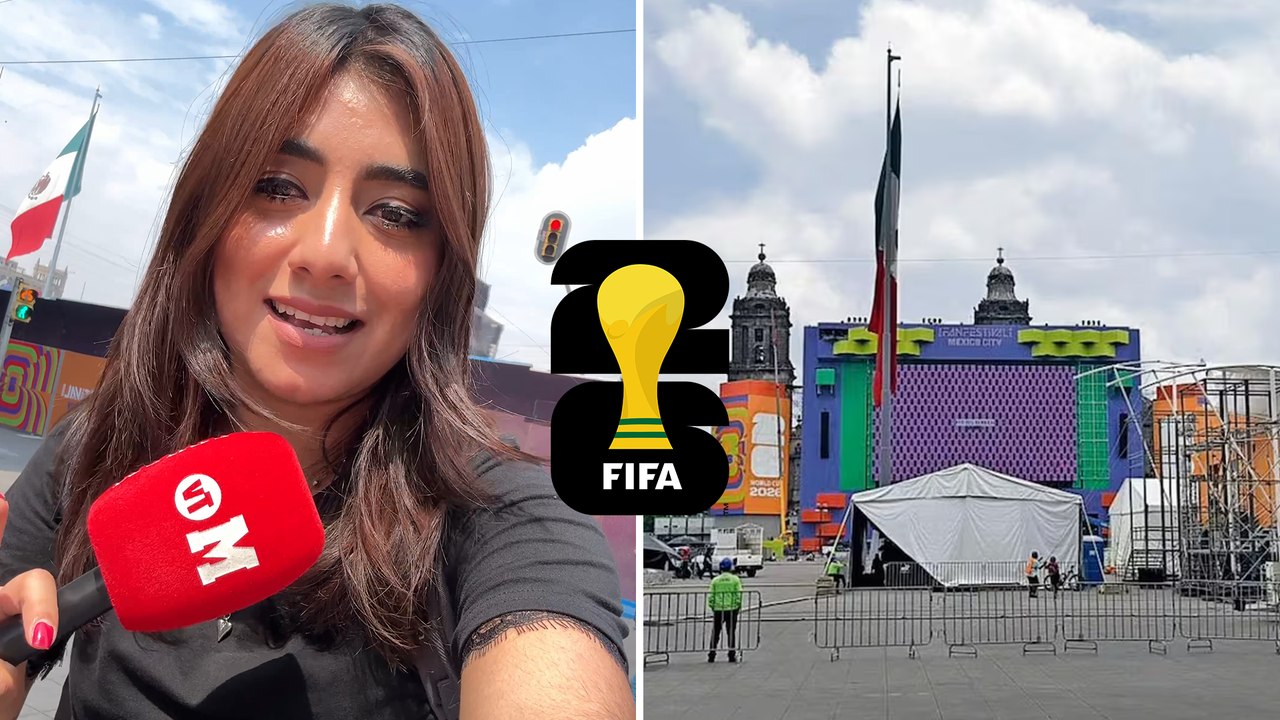 Mundial 2026: Así se vive la fiebre mundialista en el Zócalo CDMX entre el Fan Fest y la CNTE