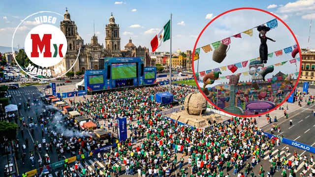Fan Fest CDMX: MARCA MX te muestra cómo luce el interior del Zócalo ¿Estará listo para el Mundial 2026?