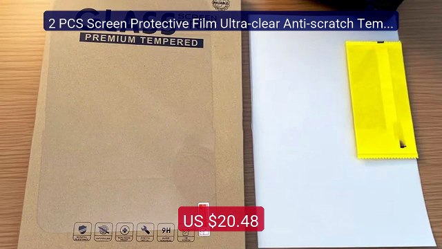 2 PCS Screen Protective Film Ultra-clear Anti-scratch Tempered... Hot Deal 2026 | Limited Offer!