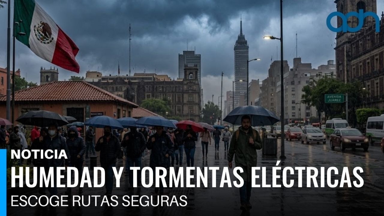 Riesgos de inundaciones y encharcamientos graves en vialidades principales de la CDMX