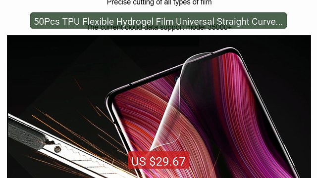 50Pcs TPU Flexible Hydrogel Film Universal Straight Curved Screen ... Best Deal 2026 | Shop Now!