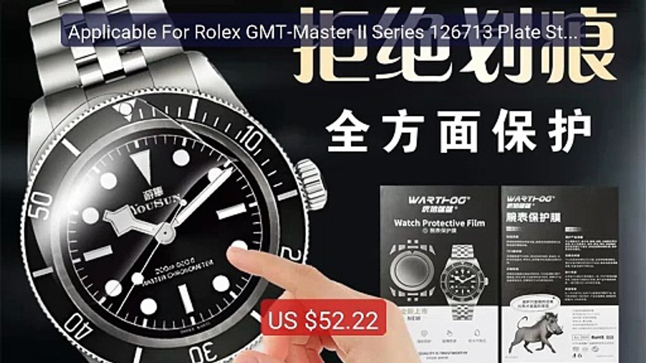 Applicable For Rolex GMT-Master II Series 126713 Plate Strap M... -- Best Buy 2026 | Great Quality!