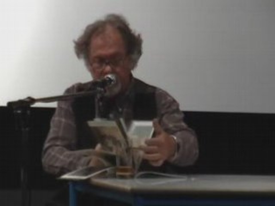 lecture de J-F Bory par J. Blaine Festival Poésie Marseille