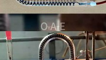 Production procedure of 192mm height 220v 1300w S shape carbon fiber heat lamps ir lamps