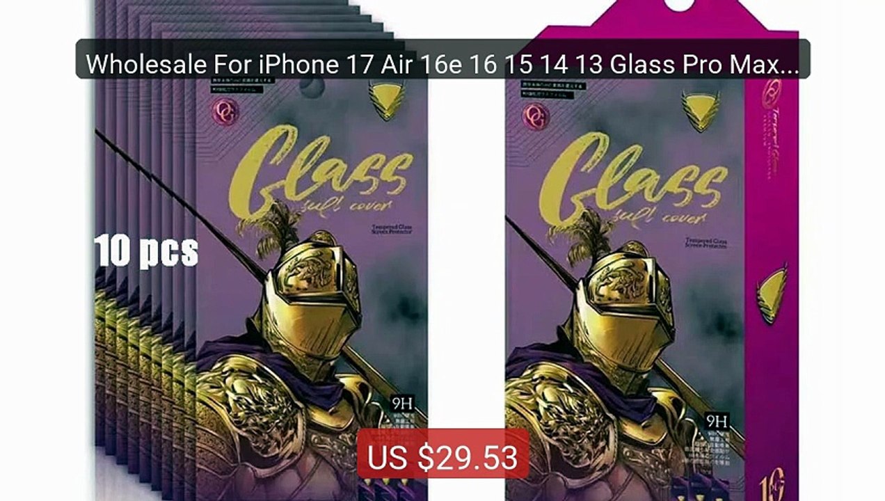 Wholesale For iPhone 17 Air 16e 16 15 14 13 Glass Pro Max Screen P... -- Best Deal 2026 | Shop Now!
