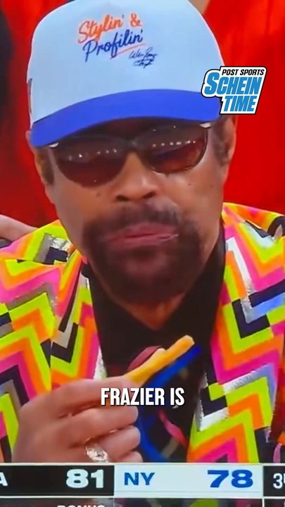 “Why is he eating a French fry like corn on the cob?”