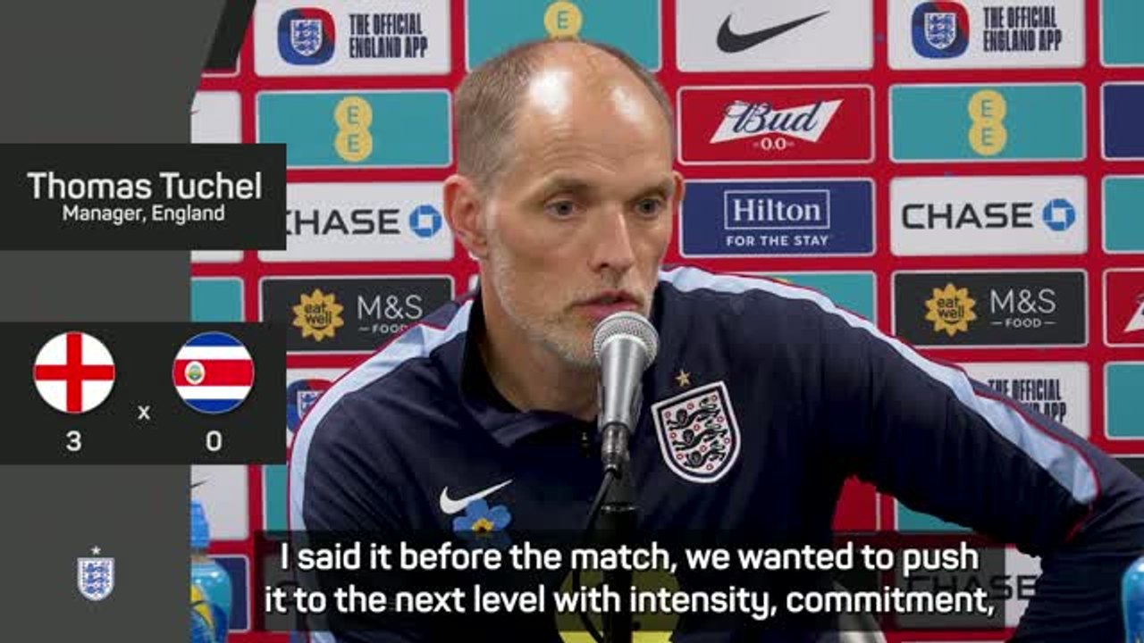 Tuchel hails England for taking 'next step' before World Cup