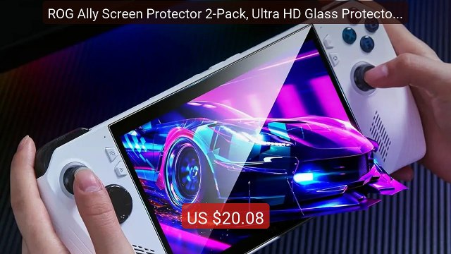 ROG Ally Screen Protector 2-Pack, Ultra HD Glass Protector ... Top Pick 2026 | Unbeatable Price!