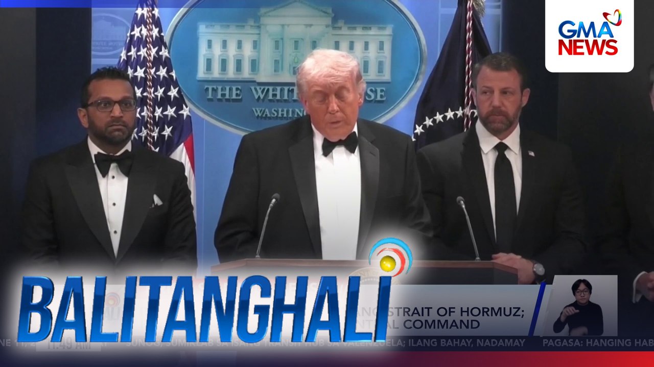 Iran, idineklarang sarado ang Strait of Hormuz; pinabulaanan ito ng U.S. Central Command | Balitanghali