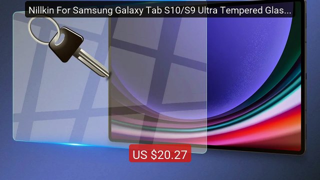 Nillkin For Samsung Galaxy Tab S10/S9 Ultra Tempered Glass Fil... Hot Deal 2026 | Limited Offer!