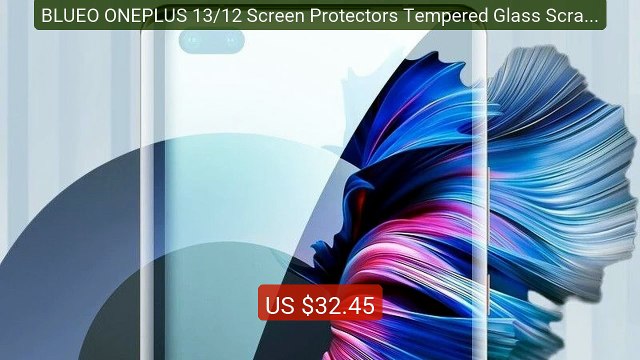 BLUEO ONEPLUS 13/12 Screen Protectors Tempered Glass Scratch ... Amazing Value 2026 | Must Have!
