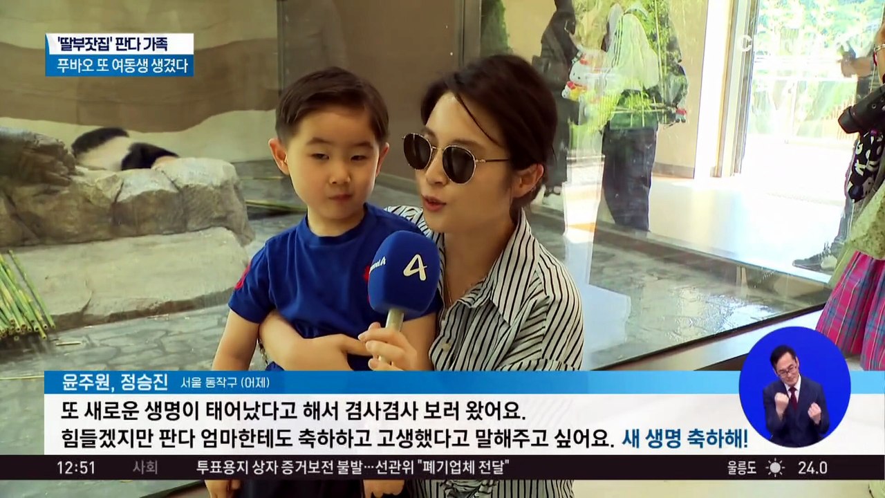 푸바오 또 여동생 생겼다…‘딸부잣집’ 판다 가족