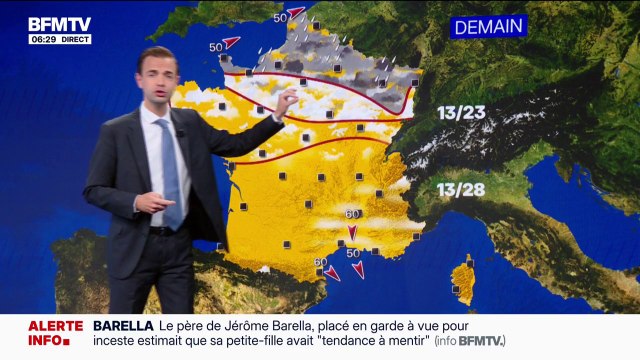 Un retour progressif du soleil, mais une dégradation dans le nord du pays: la météo du jeudi 11 juin