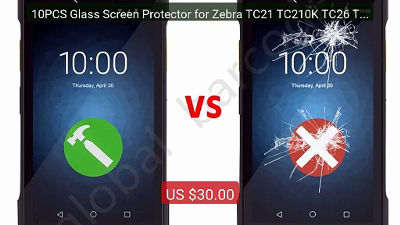 10PCS Glass Screen Protector for Zebra TC21 TC210K TC26 TC2... -- Top Pick 2026 | Unbeatable Price!