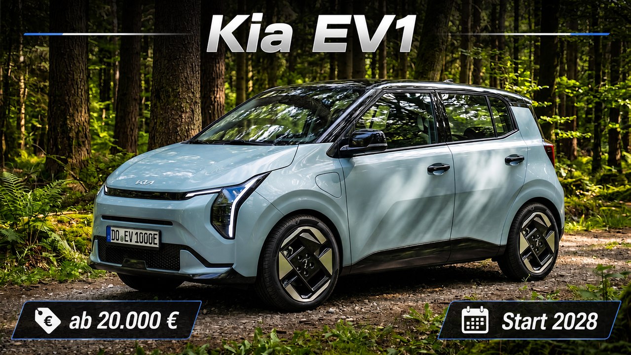 2028 Kia EV1: Preisziel 20.000 bis 22.000 € für Europa