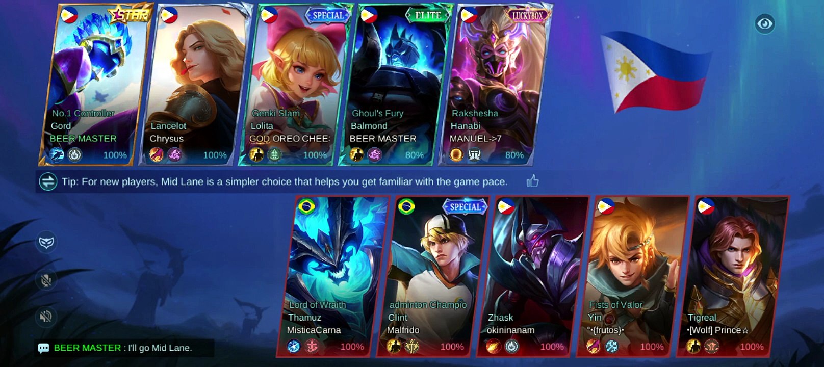 MOBILE LEGENDS ( GORD )