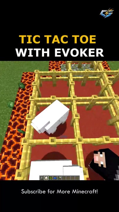 Minecraft Tic Tac Toe But Evoker CHEATED 😳
