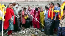 #GUJARAT #JAMNAGAR SWACHCHTA ABHIYAN BY MINISTER RIVABA JADEJA