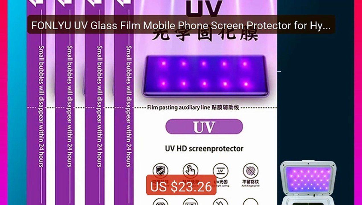 FONLYU UV Glass Film Mobile Phone Screen Protector for Hydrogel Sh... -- Best Deal 2026 | Shop Now!