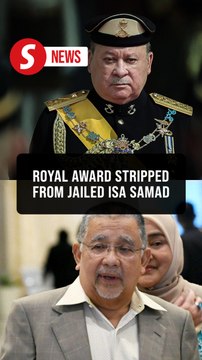 King consents to revocation of Isa Samad's Tan Sri title
