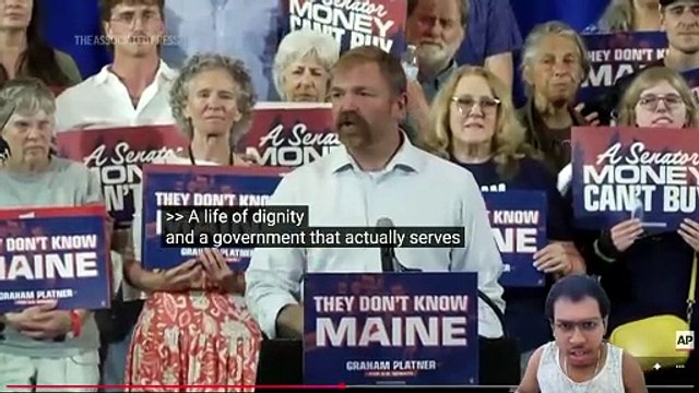 Graham Platner thanks volunteers after winning Maine Democratic Senate primary