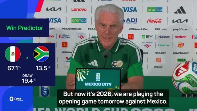 South Africa coach not looking to Tshabalala for inspiration against Mexico