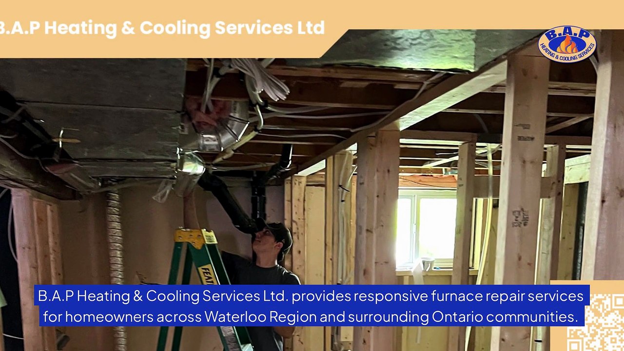 Furnace Repair Guelph, ON | B.A.P Heating & Cooling Services Ltd. | (519) 835-4858