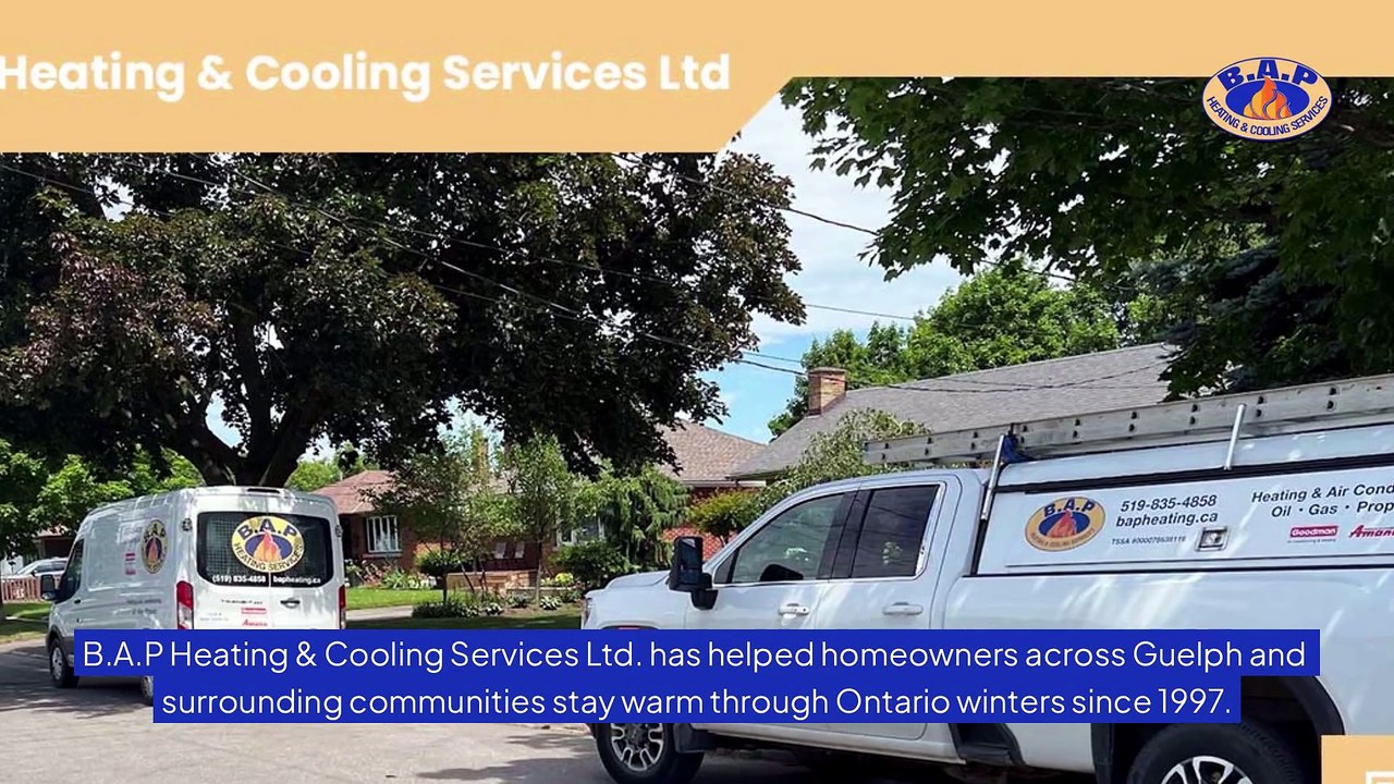 Furnace Installation Guelph, ON | B.A.P Heating & Cooling Services Ltd. | (519) 835-4858