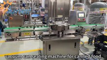 Are there any Chinese factories that manufacture vacuum sealing machines specifically for packaging roasted coffee beans in tin cans?