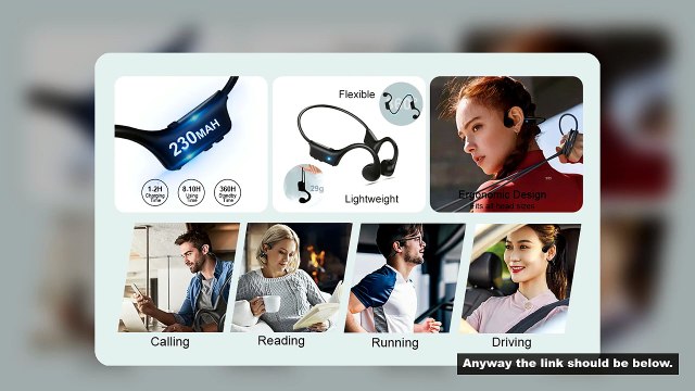 run for shokz Bone Conduction Headphones Bluetooth Open Ear Earphones Wireless On Ear Headphones Spo