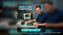 SEESII 4 Inch TinySA Ultra+ ZS407 7.3GHz Spectrum Analyzer HW V0.5.4 100kHz-7.3GHz Handheld Tiny Fre