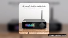 AIYIMA Audio A80 TPA3255 Bluetooth DAC Stereo PFFB Power Amplifier 300Wx2 Class D 2.0 Hi-Res Digital
