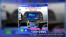 Android 15 For Hyundai Santa Fe 2 2006 - 2012 Auto Radio Stereo Multimidia Player GPS Navigation Car