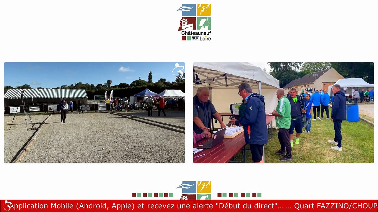 Châteauneuf-sur-Loire : National vétéran #petanque (5)