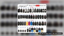 jingyuqin Xhorse VVDI Universal Remote Wired Car Key XKKF02EN XKKF03EN XKMQB1EN XKKF20EN XKKF21EN XK
