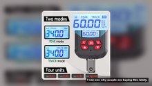 MoveCrab Digital Torque Adapter Kit 1/2"+1/4"+3/8" Drive 10-400Nm ±2% 500 Memory & 9 Presets Bike/Ca