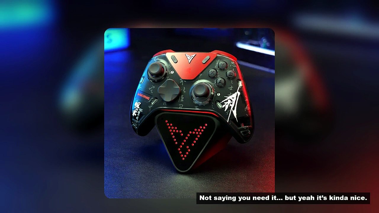 Flydigi APEX 5 Wireless Gaming Controller with Force-Adjustable Alloy Joystick,Compatible with PC/Sw