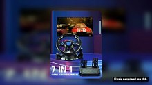 DATA FROG Racing Steering Wheel Vibration Controller Gaming Simracing Car Pedal For Switch  PS2 PS3