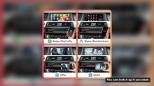 Wireless CarPlay Android Auto Car Radio Multimedia Player Linux Display Screen For BMW 5 Series F10