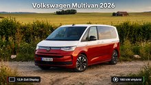 VW Multivan Facelift (2026): Bulli-Update mit neuer Frontpartie