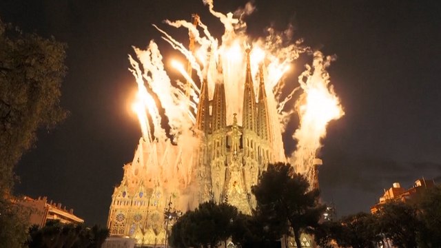 El Papa inaugura la Torre de Jesucristo de la Sagrada Familia