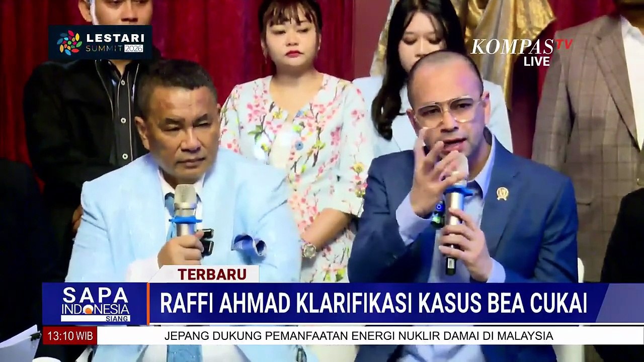 Klarifikasi! Ini Kata Raffi Ahmad soal Namanya di Kasus Bea Cukai | SAPA SIANG