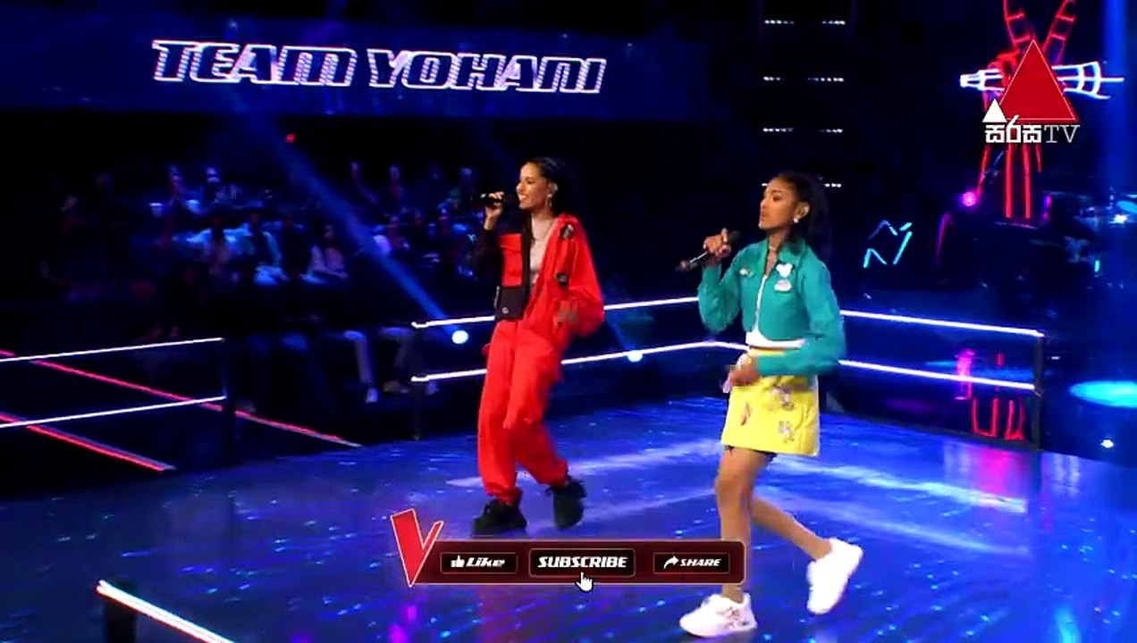 Yashini Vs Akithya | Sandak Wela (සඳක් වෙලා) | The Battles | The Voice Teens Sri Lanka S3