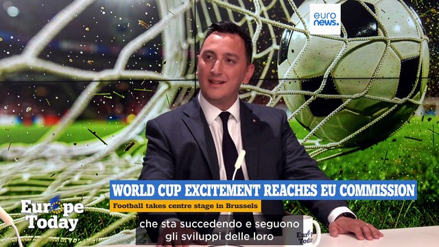 Europe Today: il commissario Ue allo Sport su Euronews mentre parte il Mondiale record